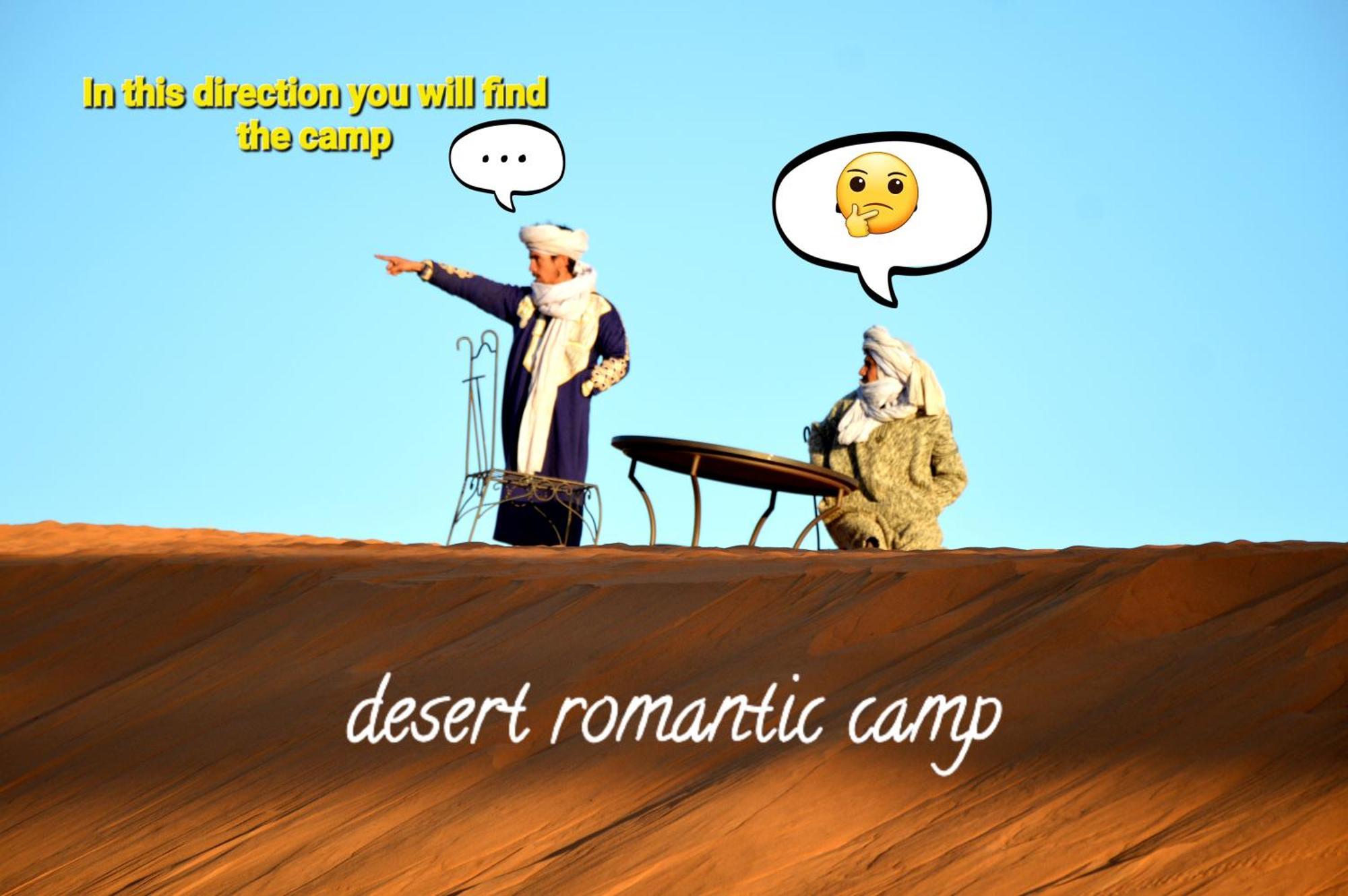 Desert Romantic Camp Merzouga Eksteriør billede